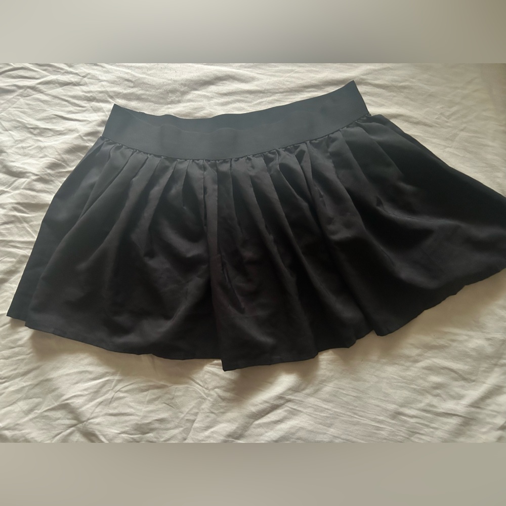 Charlotte Russe Elegant Black Skater Skirt